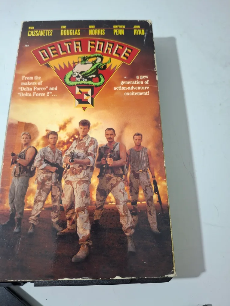 Delta Force 3 VHS Tape #freecycle thumbnail