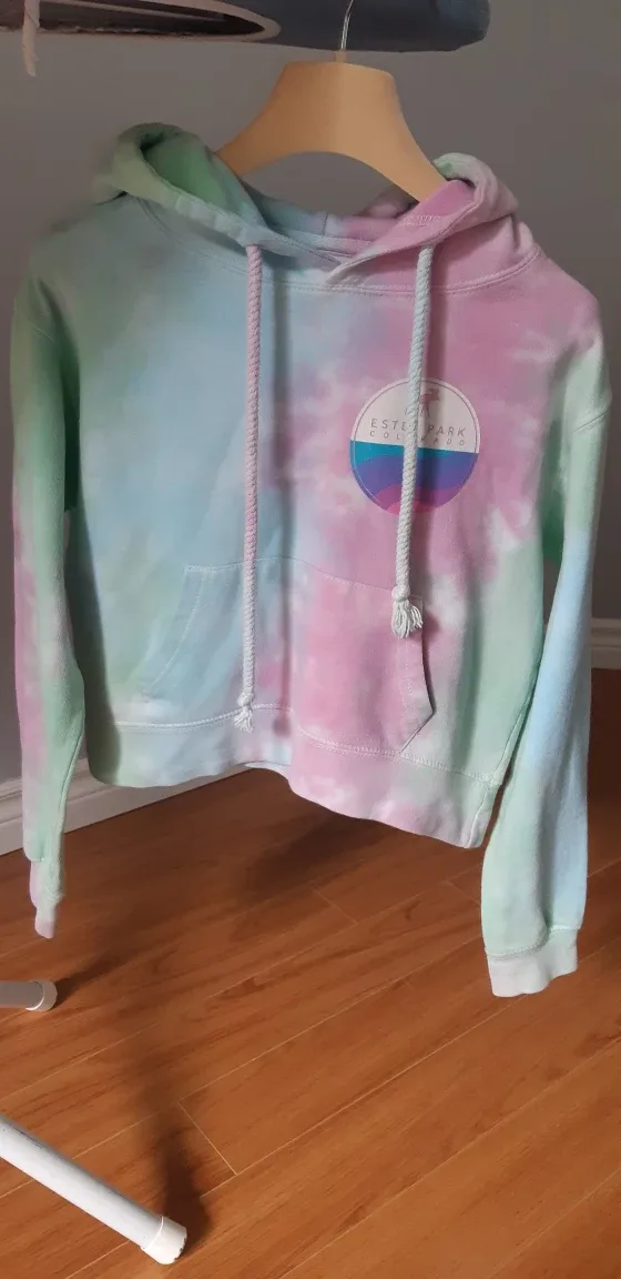Comfortex Tie-Dye Hoodie - Size Small thumbnail