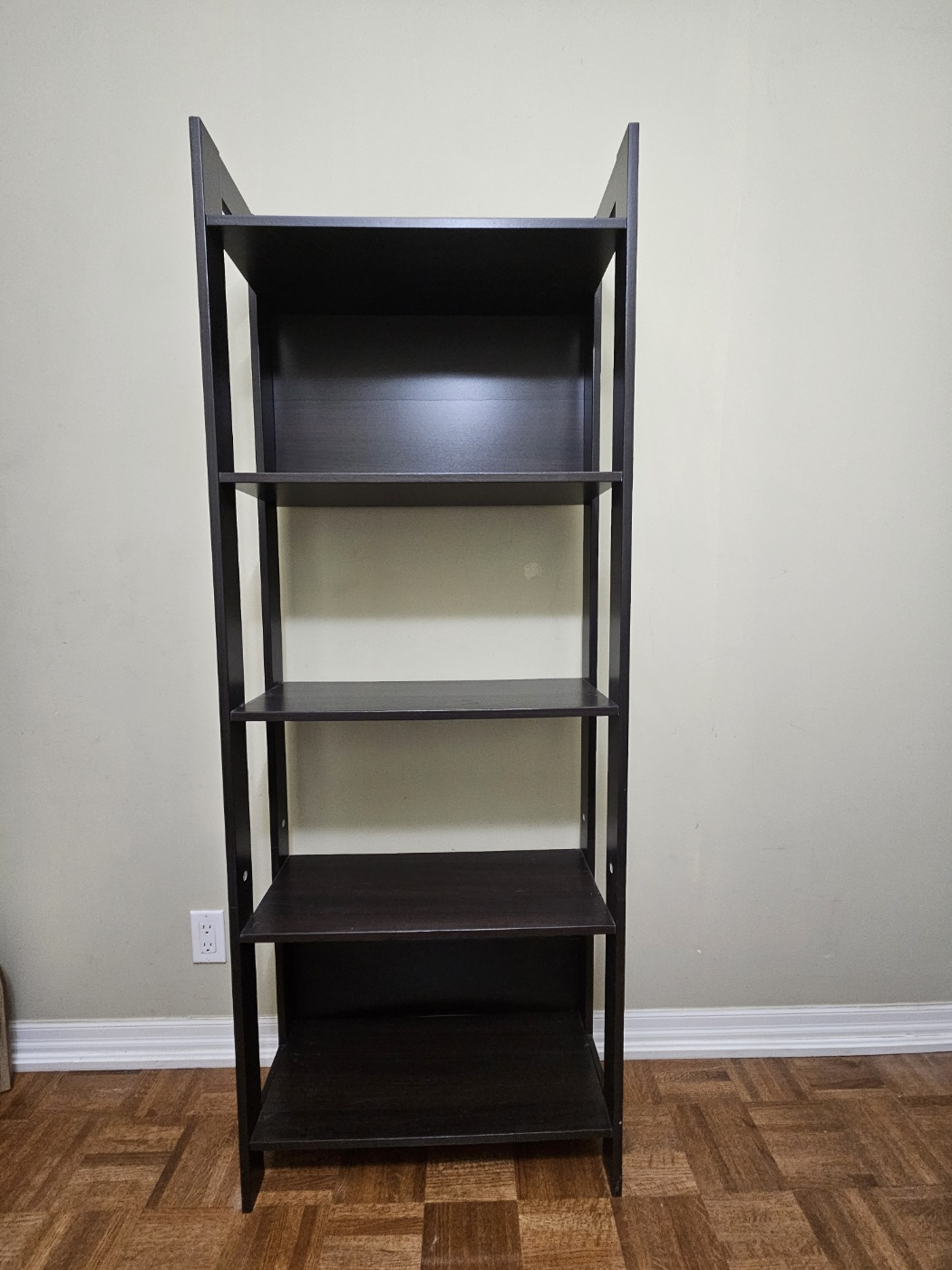 Dark Wooden Bookshelf