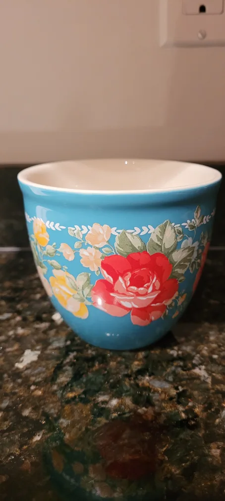 New Pioneer Woman Floral Stoneware Mug image indicator(5)