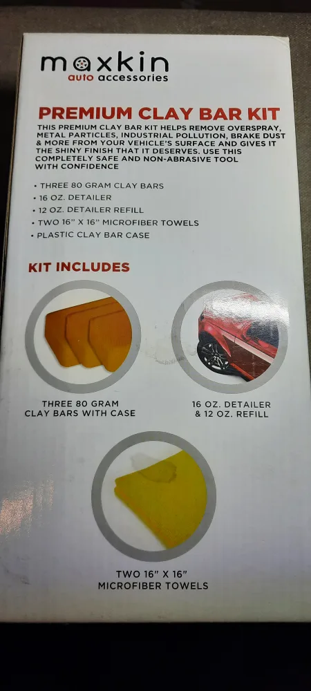 Brand New Maxkin Premium Clay Bar Kit image indicator(2)