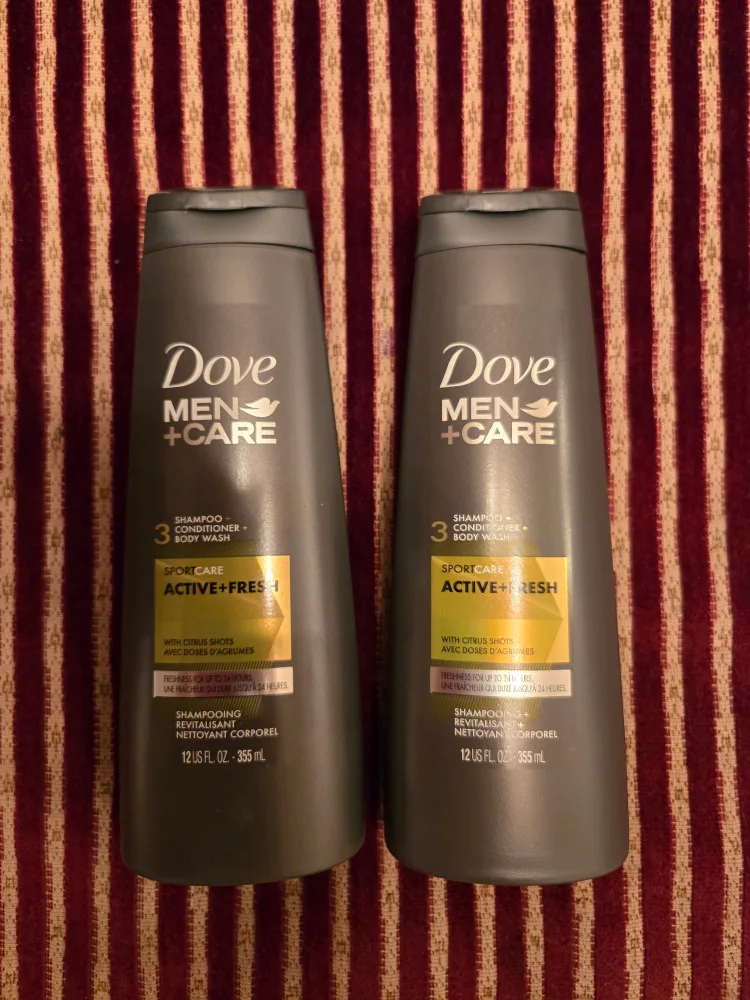 Dove Men+Care Sport Active + Fresh Shampoo and Body Wash thumbnail