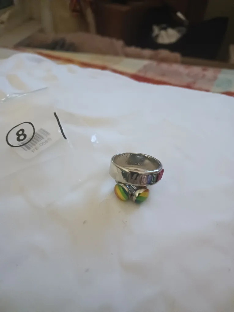 Rainbow Ring & Rainbow Ear Posts thumbnail