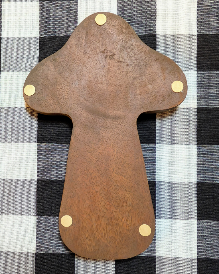 Wood Mushroom-Shaped Tray / Spoon Rest 🍄 - photo 2