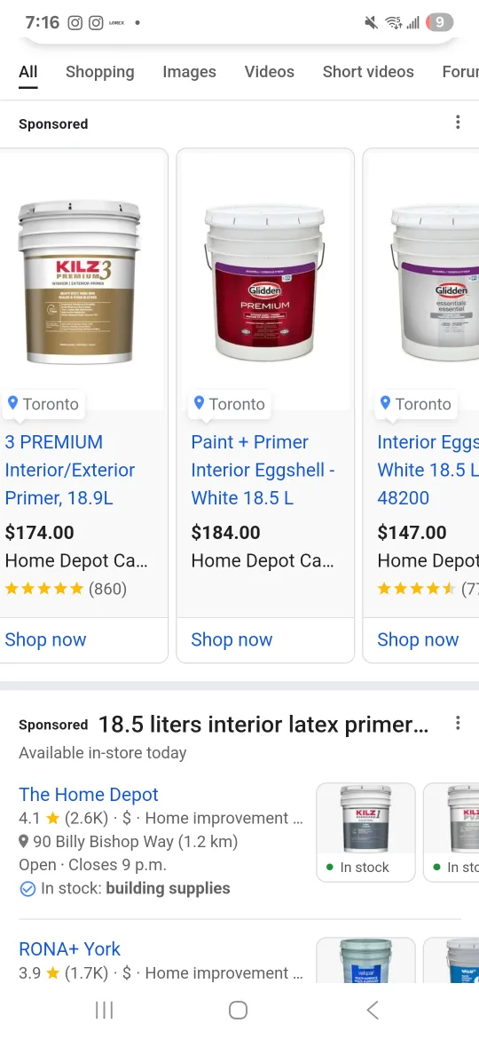 Sherwin Williams Interior Latex Primer (18.5 L) (White) image indicator(2)