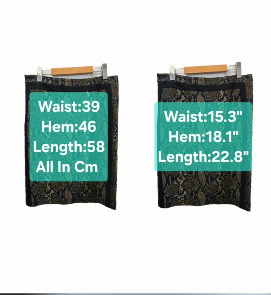 Diane von Furstenberg "Marta" Jacquard Snakeskin Skirt Size 10 image indicator(2)