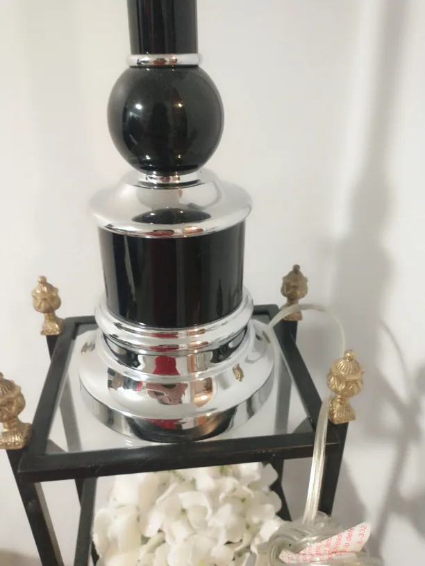 3 FT Lamp BLK & Silver image indicator(3)