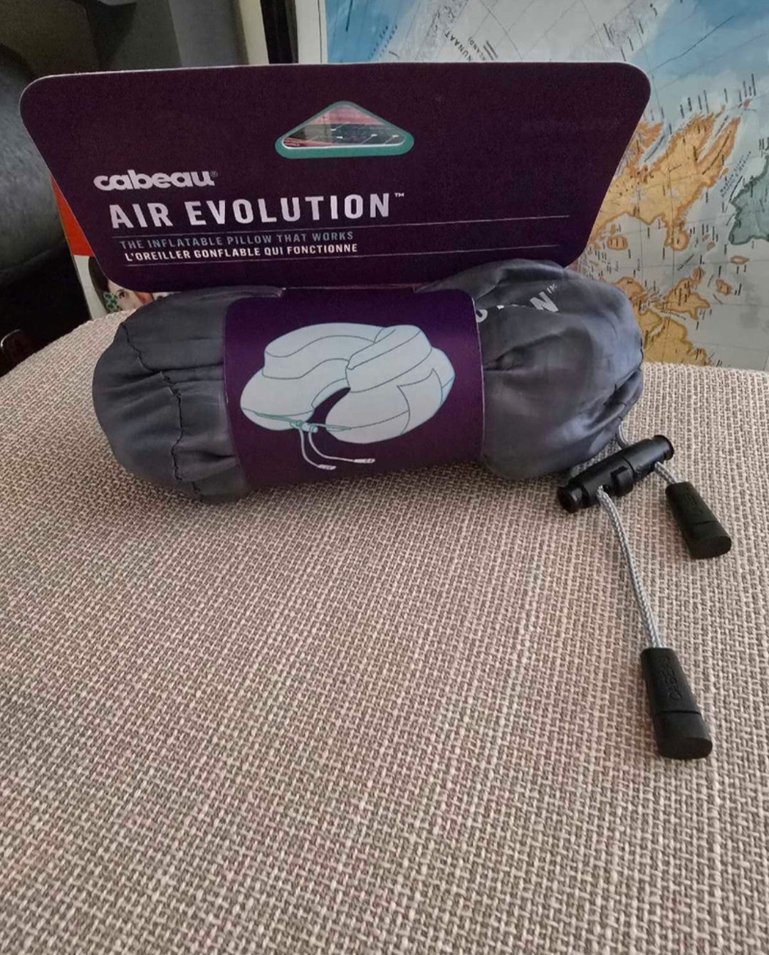 Cabeau Air Evolution Travel Pillow - Grey