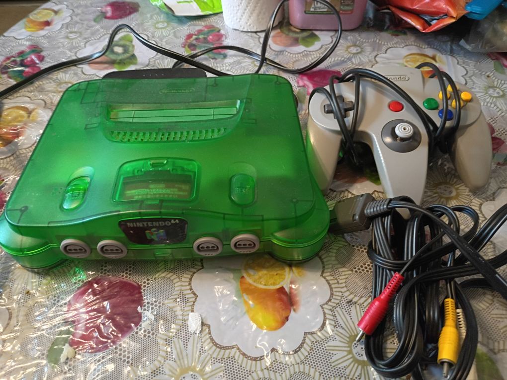 Nintendo 64 Green