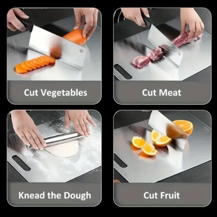 Stainless Steel Cutting Board image indicator(2)
