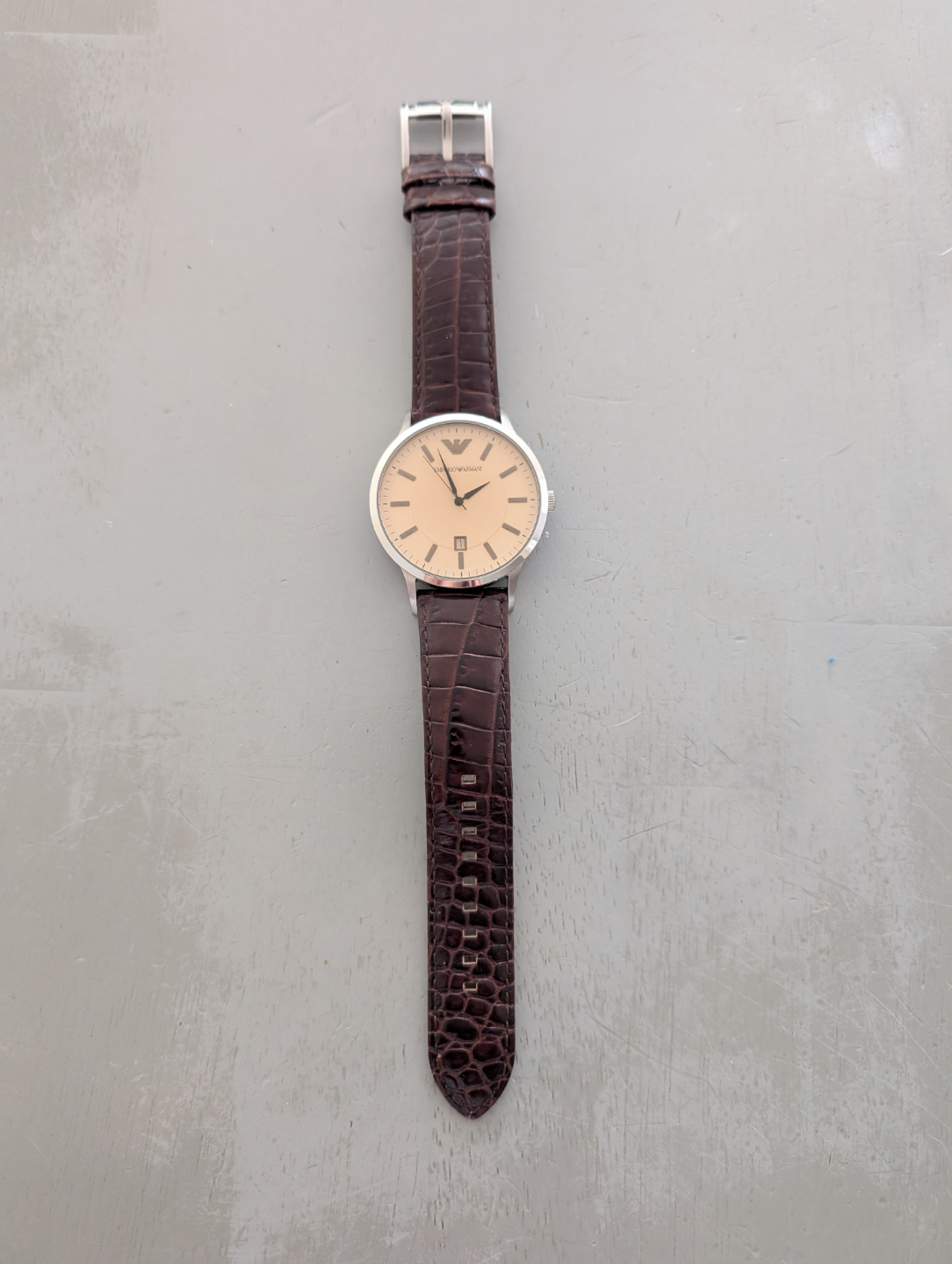 Emporio Armani Men's Armani Empire AR2427 Stainless Steel Watch