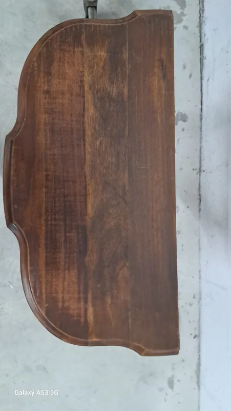 Last weekend!! Vintage Half-Moon Table image indicator(3)