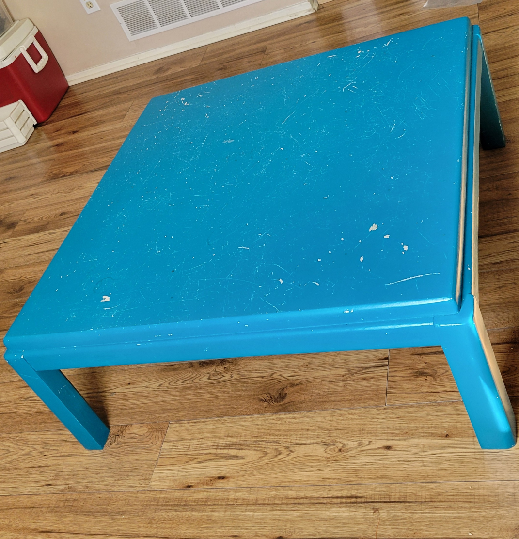 Blue Square Table💚🥕