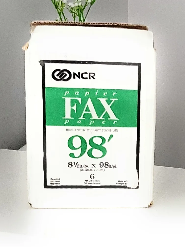 Box of 6 NCR Fax Paper Rolls image indicator(2)
