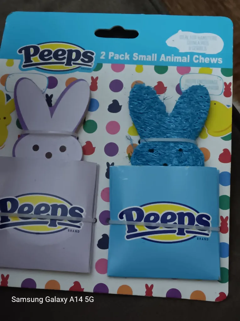 Peeps 2 Pack Small Animal Chews - New thumbnail