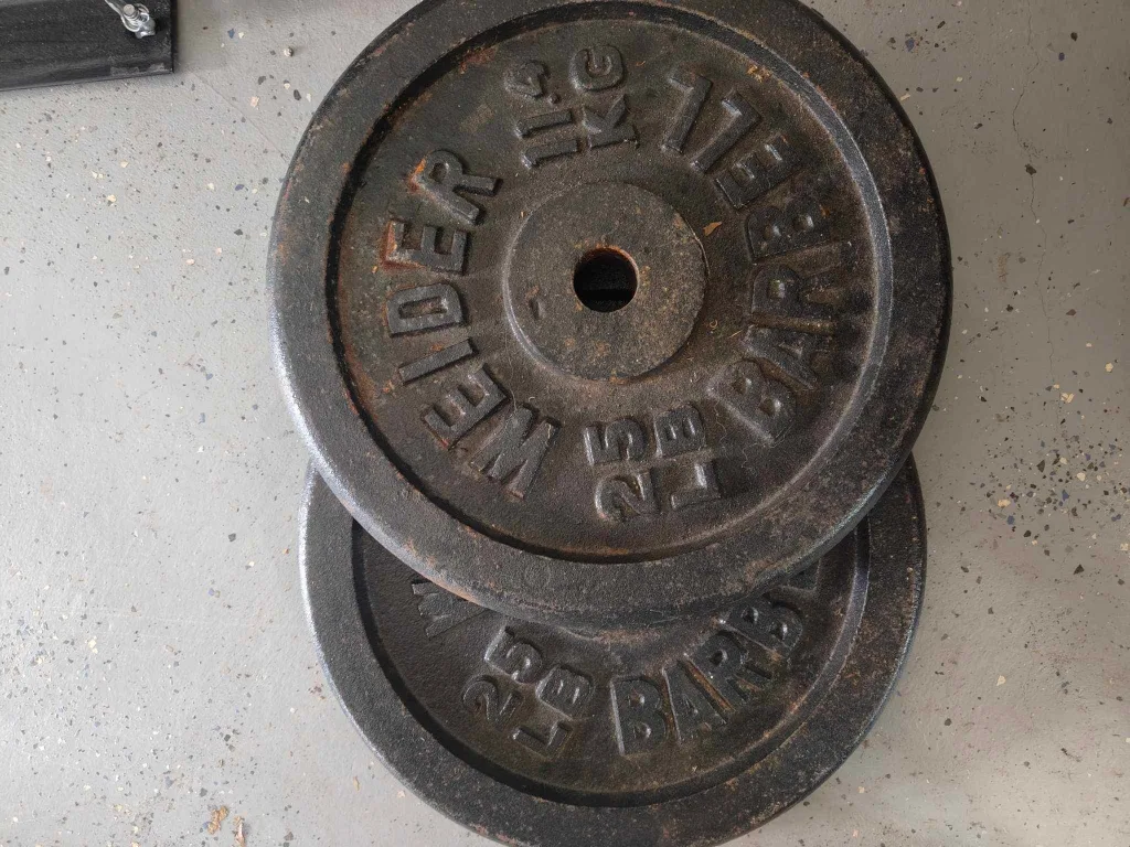 Weider 25lb Weight Plates x2 image indicator(2)