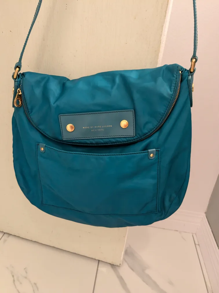Marc by Marc Jacobs Authentic Turquoise Crossbody Bag thumbnail