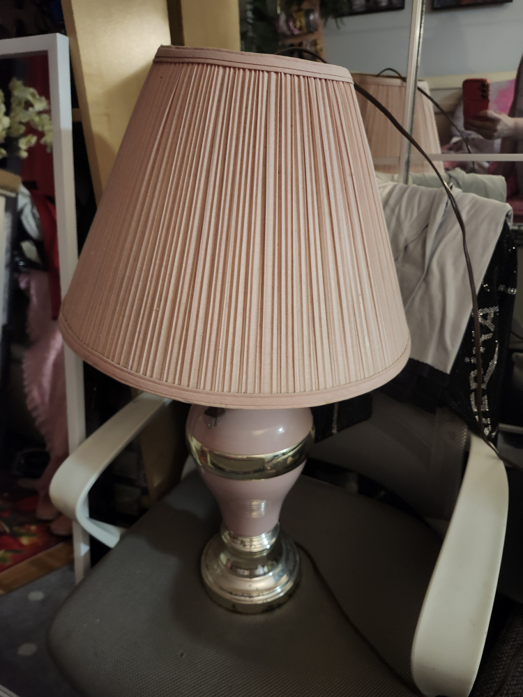 Pink Table Lamp