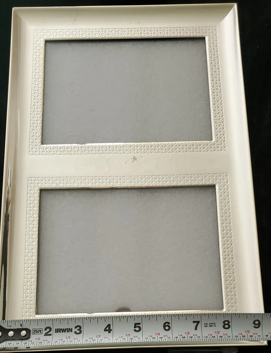 WATERFORD Double Picture Frame thumbnail