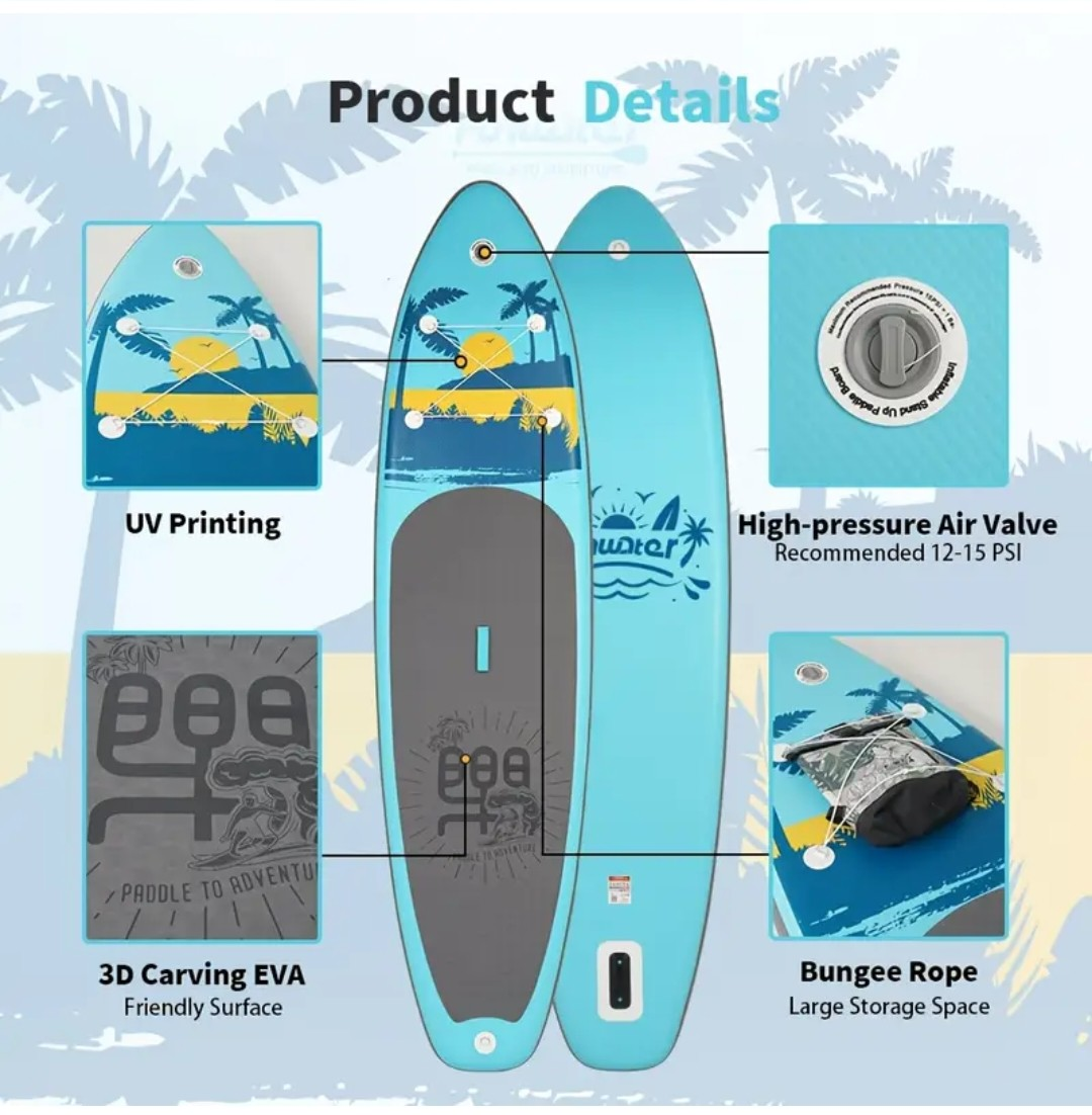 Blue Finwstar SUP Board - Paddleboard - photo 2