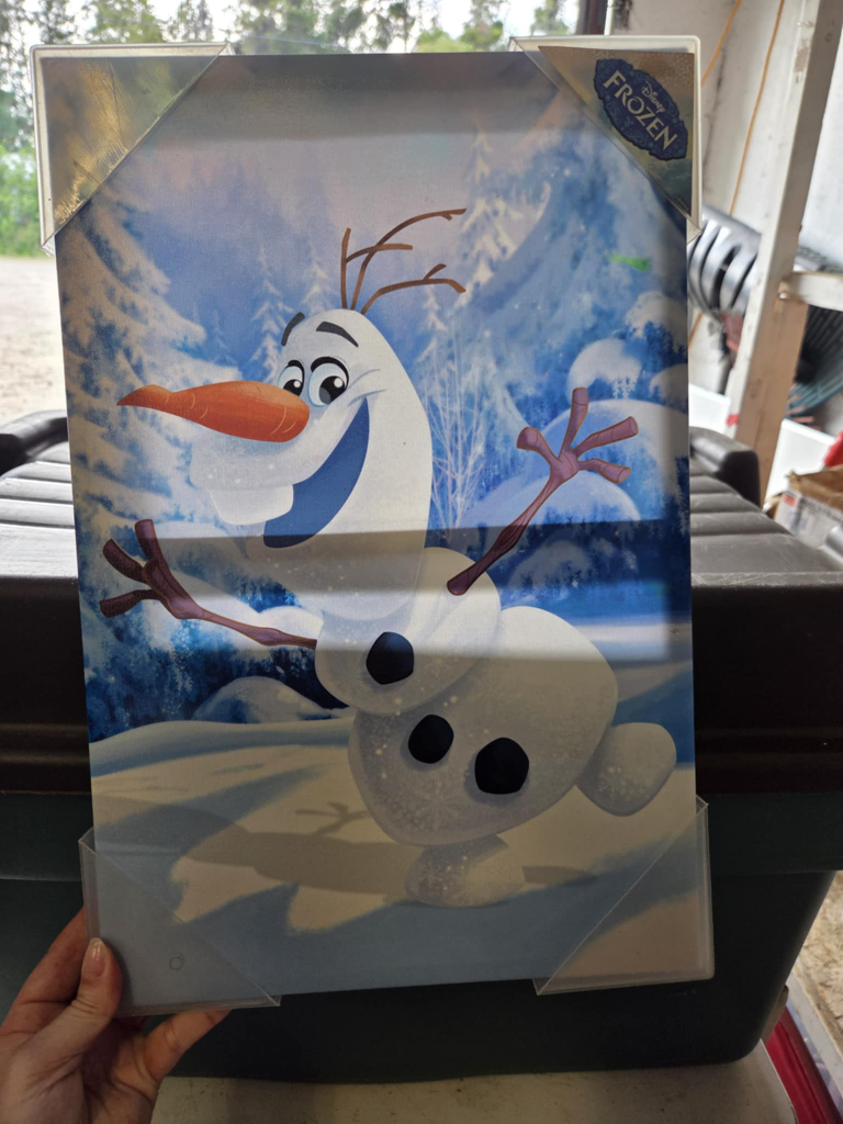 Disney Frozen Olaf Wall Art
