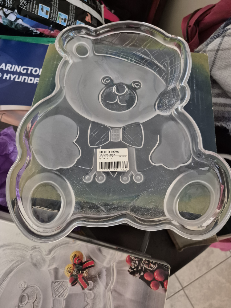 Studio Nova Holiday Bear Platter