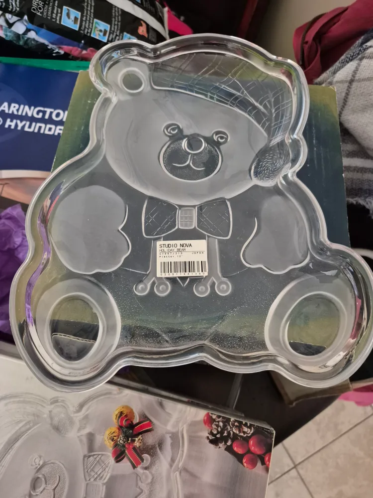 Studio Nova Holiday Bear Platter