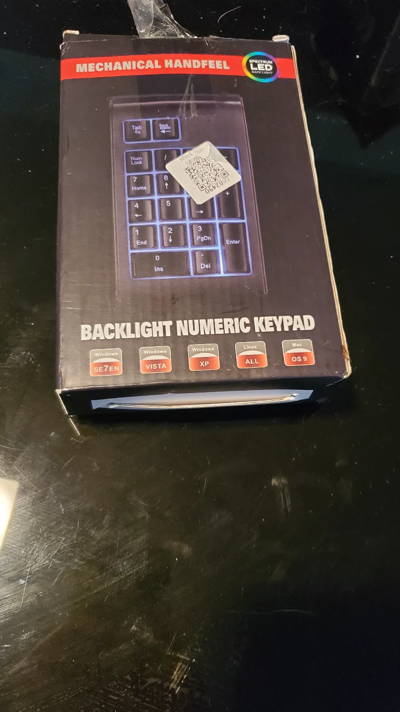 Backlight Numeric Keypad thumbnail