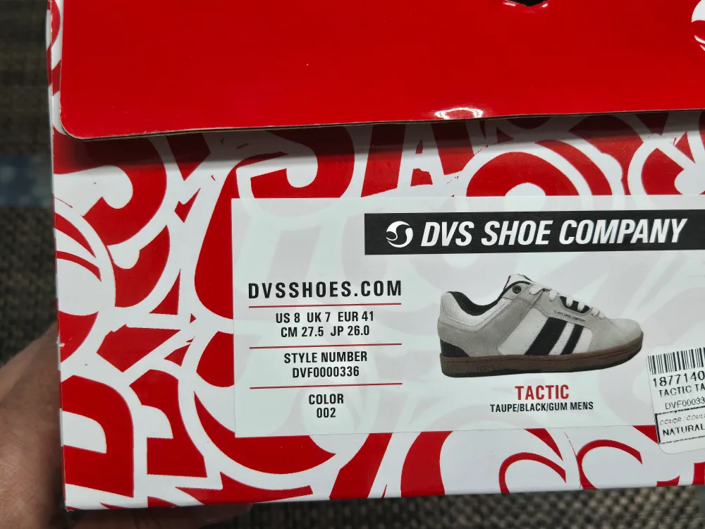 DVS Shoe Company Tactic Skate Shoes US 8 image indicator(3)
