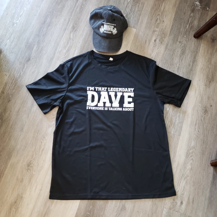New shirt(L) and hat