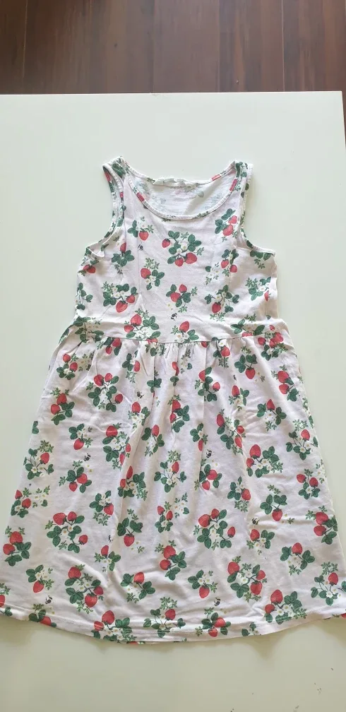H&M Strawberry Print Dress thumbnail