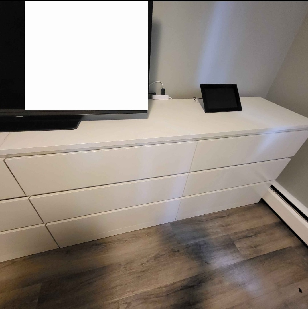 White IKEA  6-Drawer Dresser - photo 2