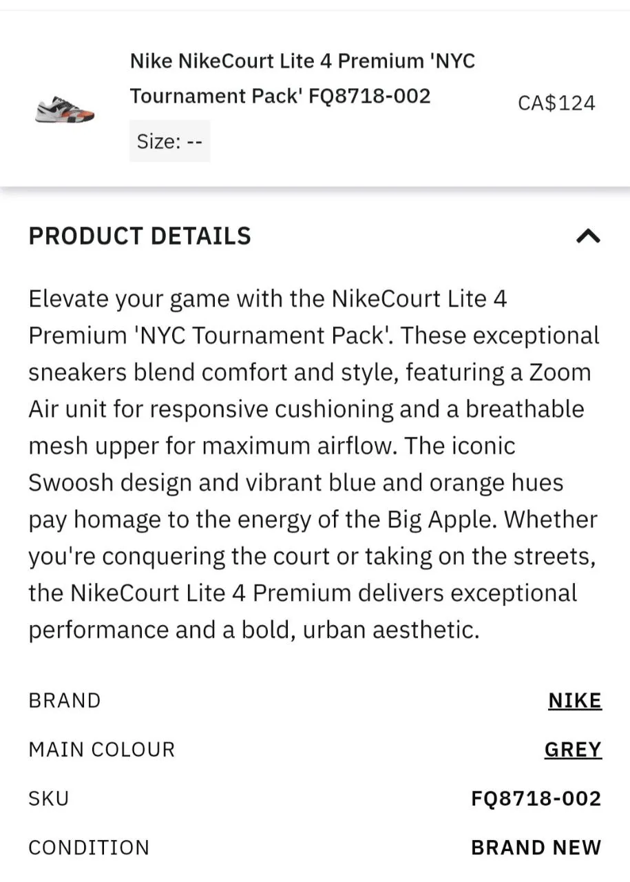 Nike Sneakers (M12) BNIB image indicator(4)