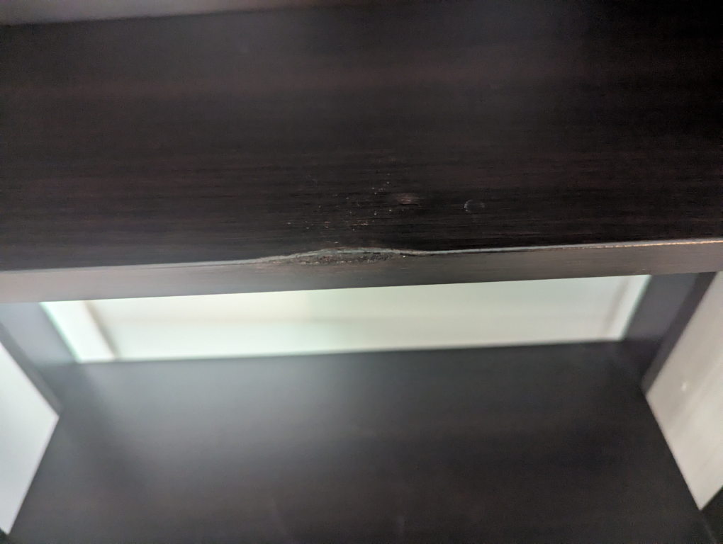 Black-Brown Ikea Ladder Bookshelf - photo 3