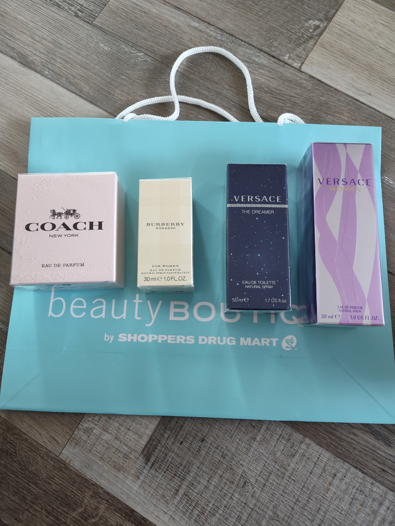 Perfume from Shoppers Each for $30