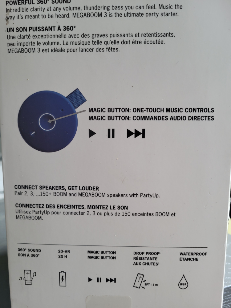 Ultimate Ears Megaboom 3 Speaker - photo 3