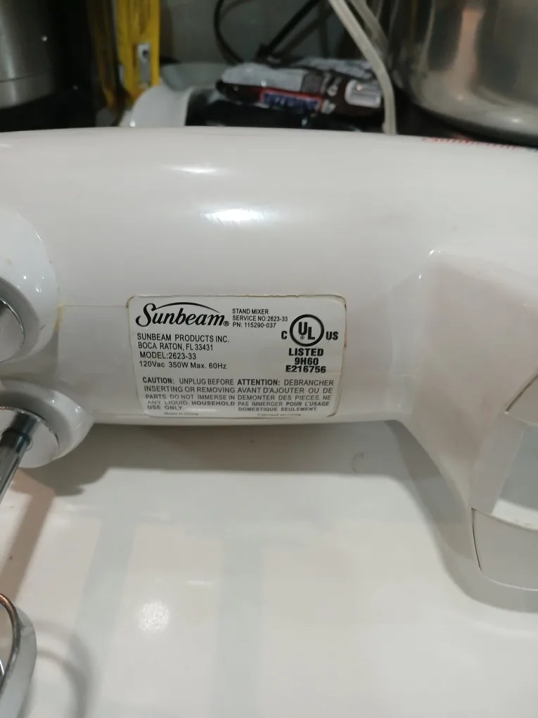 Sunbeam Mixmaster Stand Mixer image indicator(5)