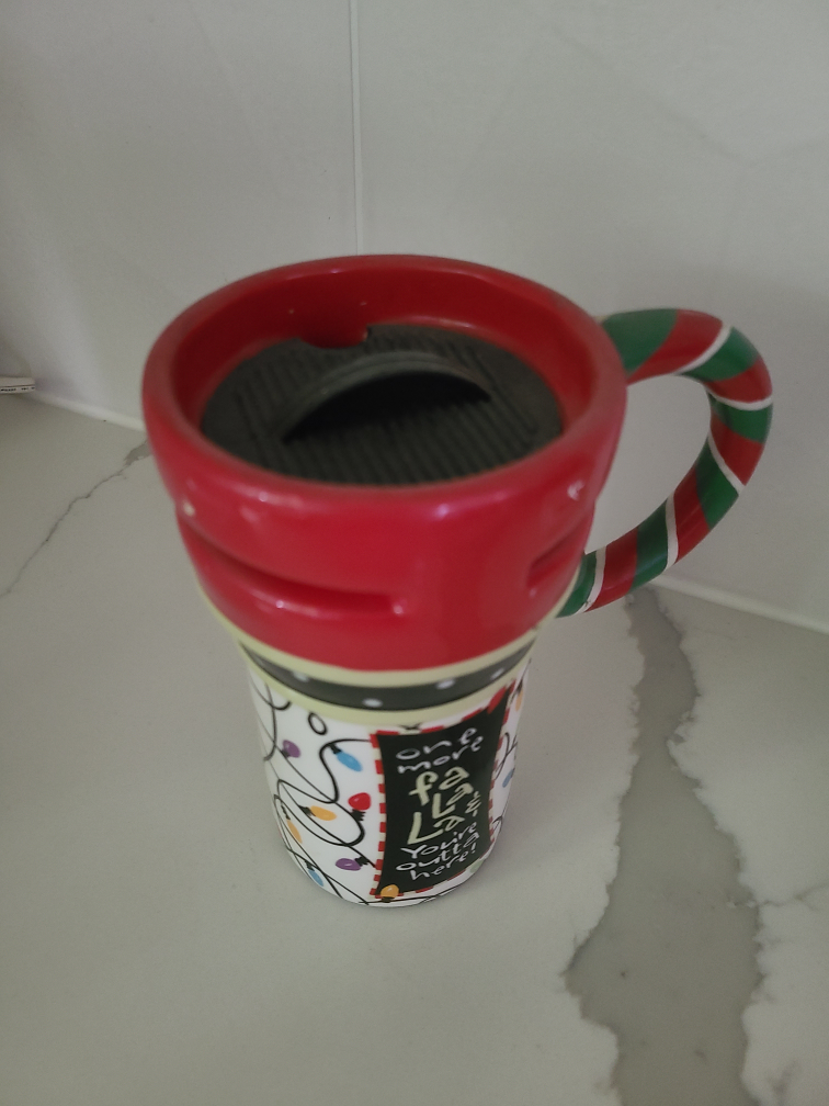 Festive Mug with Lid - photo 2