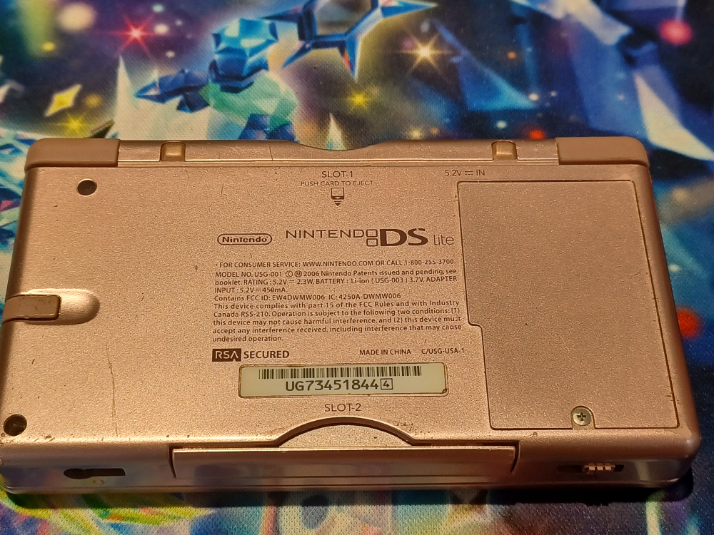 Metallic Pink Nintendo DS Lite - photo 2