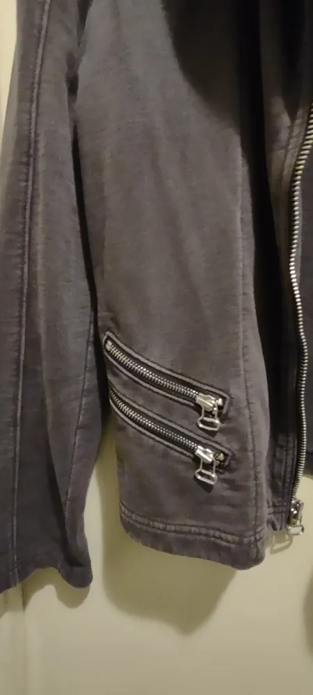 Gap Grey Zip-Up Jacket image indicator(2)