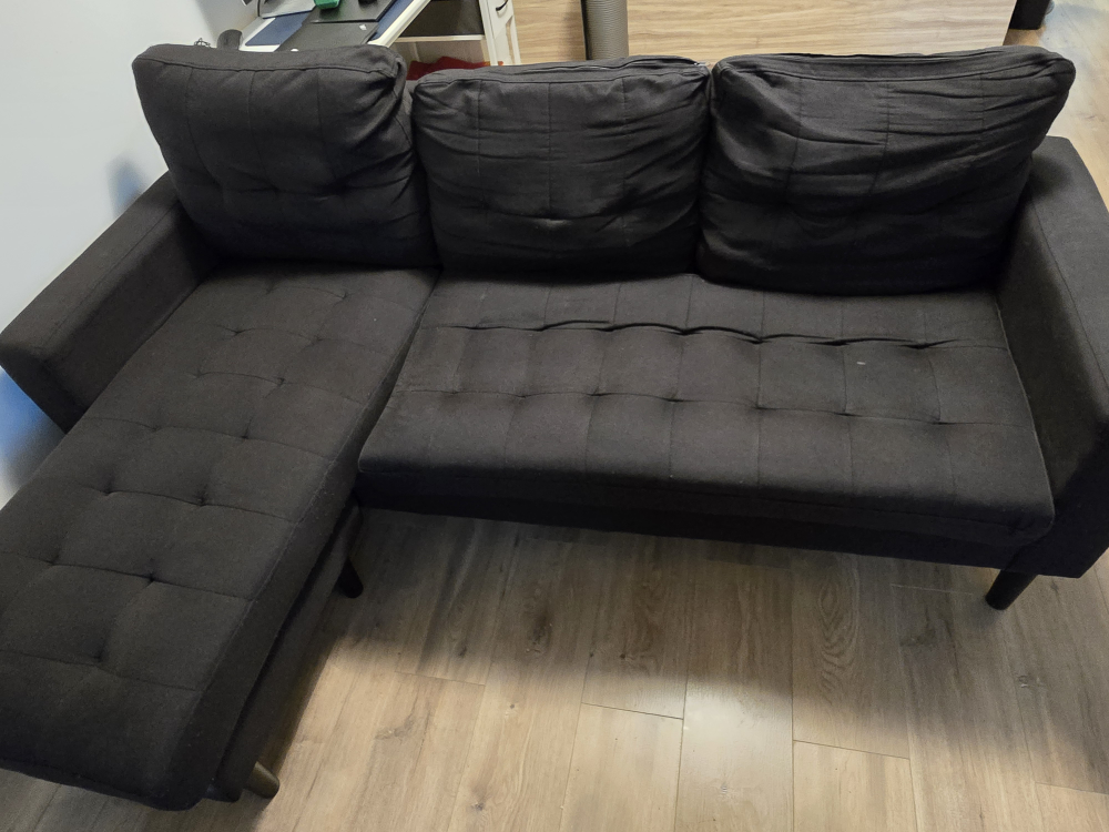 Dark Grey Sectional Sofa