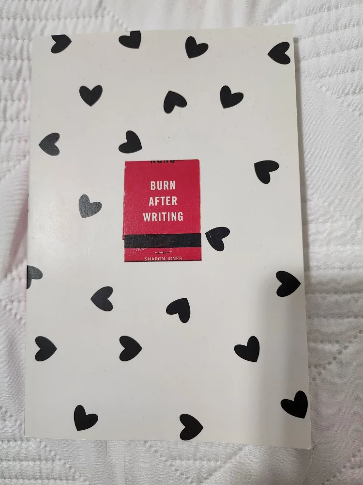 Burn After Writing Journal by Sharon Jones thumbnail