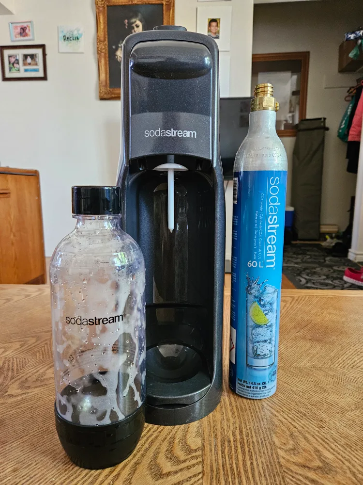 SodaStream Sparkling Water Maker with Bottle and CO2 Cylinder thumbnail