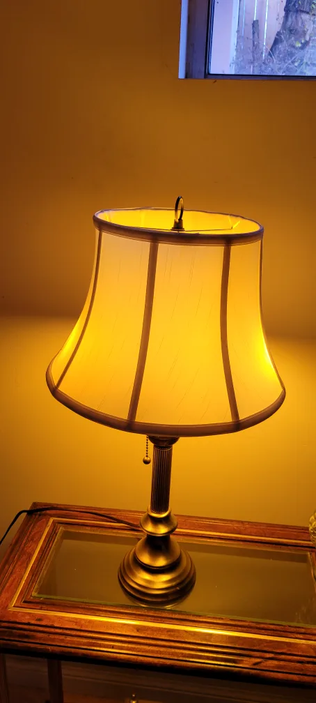 Brass Table Lamp image indicator(5)