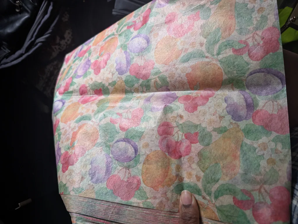 Floral Print Tissue Paper thumbnail
