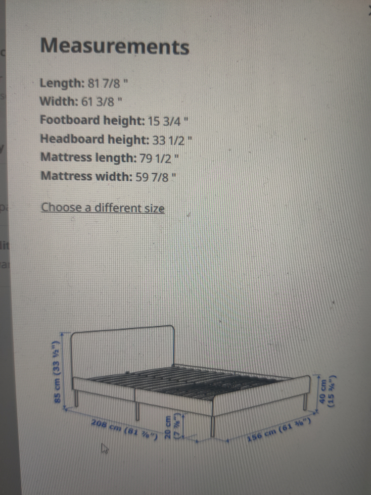 Gray Slattum Ikea Queen Bed - photo 2
