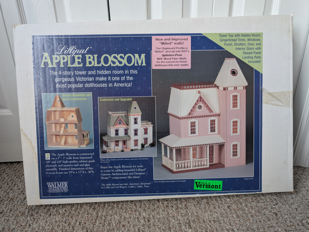 Dollhouse Supplies and Kit Lot