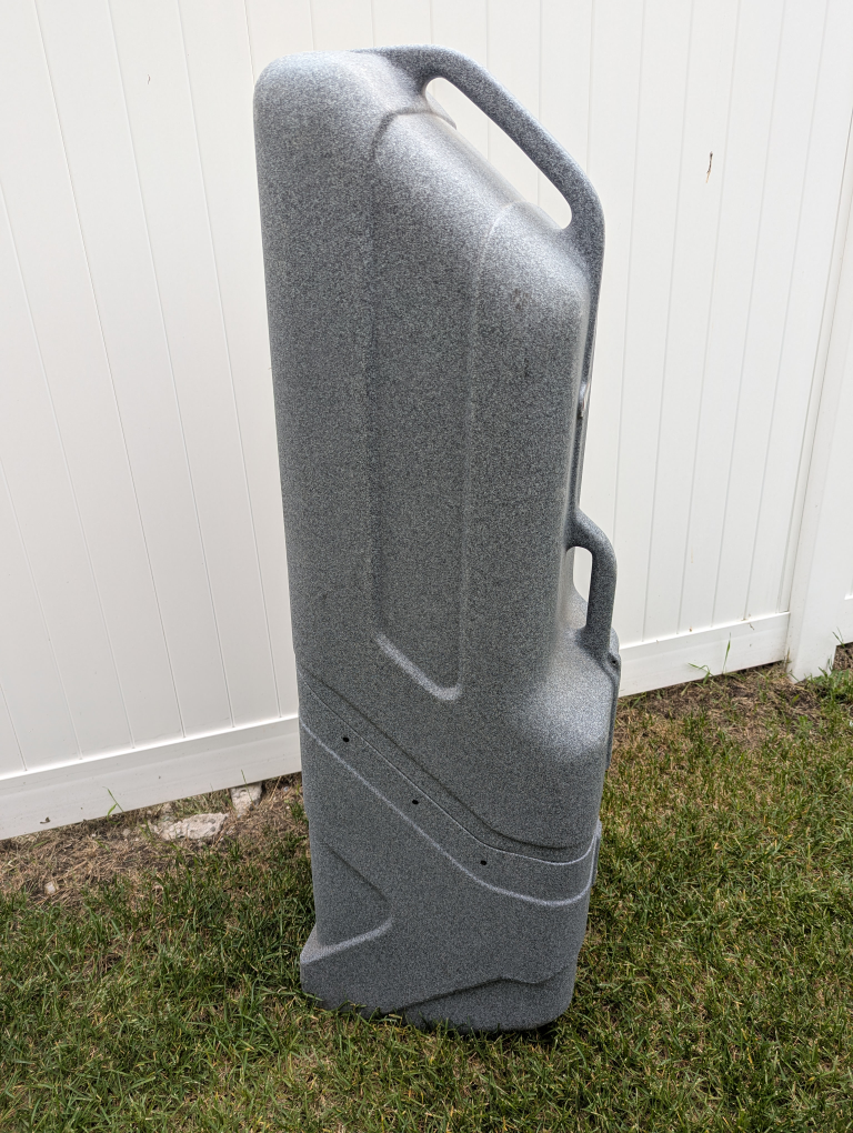 GREAT CONDITION *NO KEYS* hard shell golf club Case - photo 2