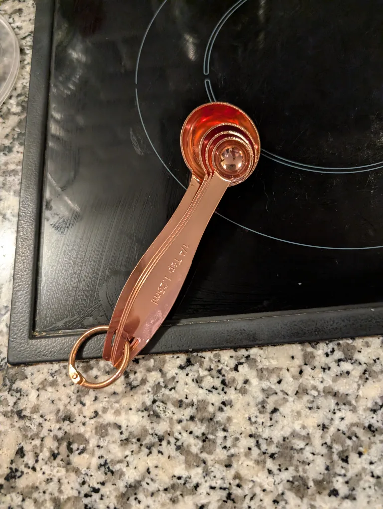 Copper Measuring Spoon Set thumbnail