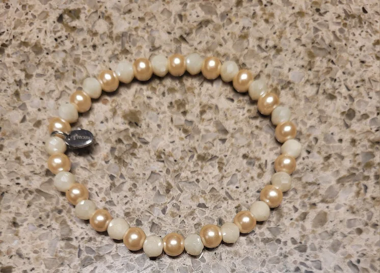 Bracelets stainless steel elastic crystal bracelets image indicator(4)